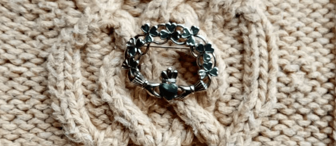 Image of a Claddagh broach