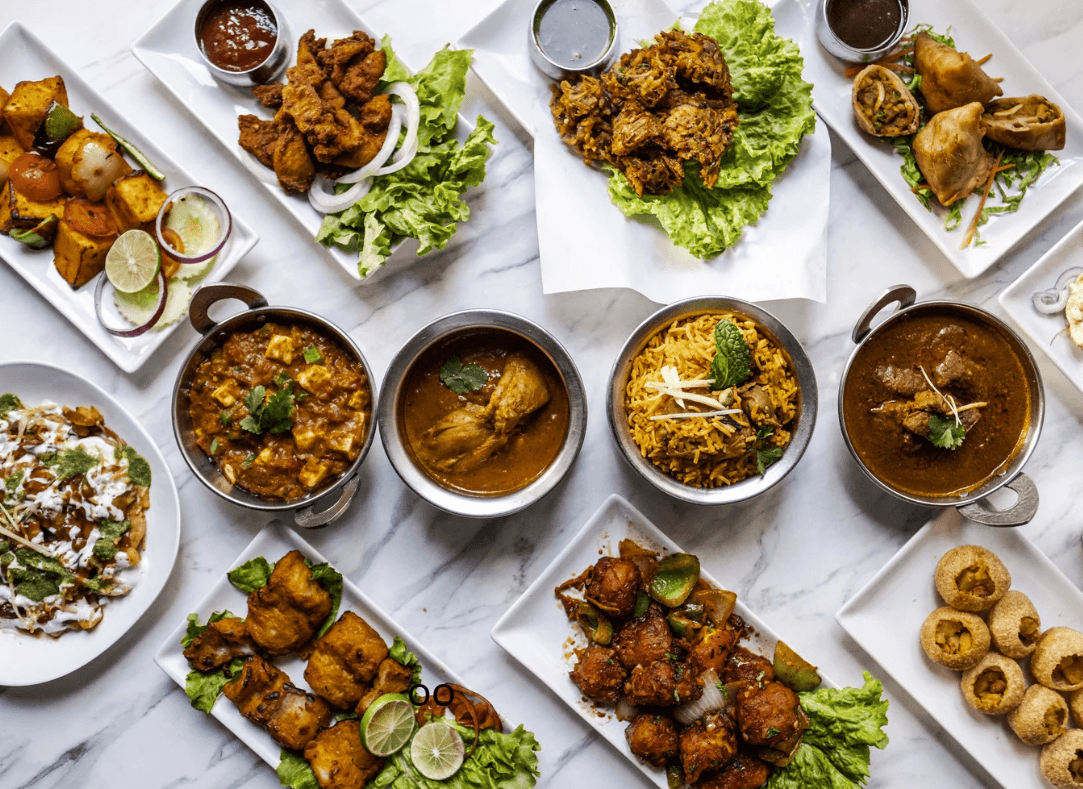 Image of diffferent food dishes