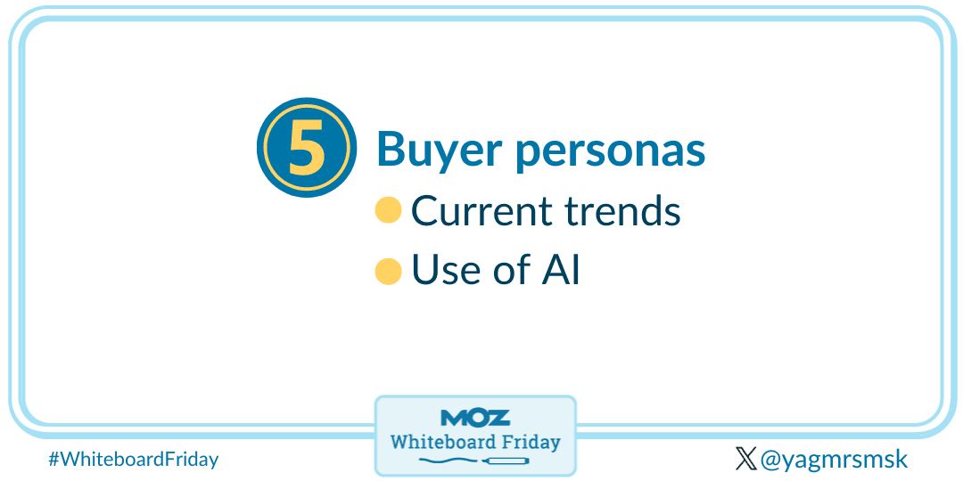 Buyer personas