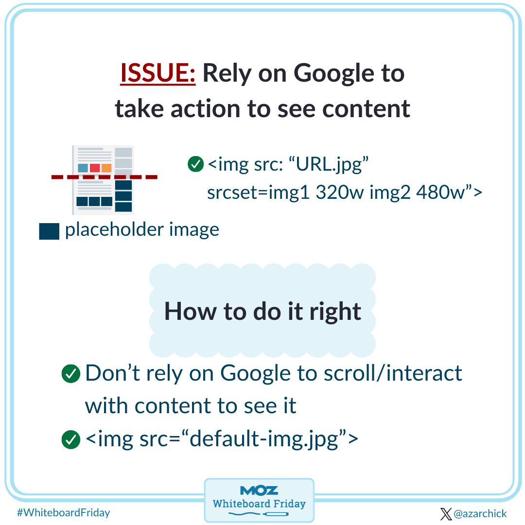 how to resolve the technical seo issue - image lazy loading
