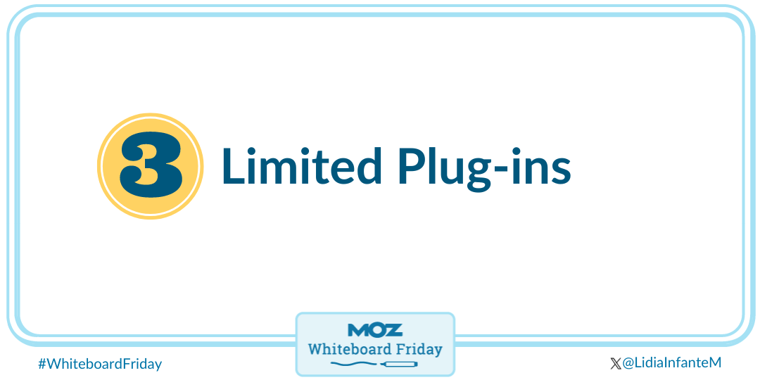 Limited plug-ins