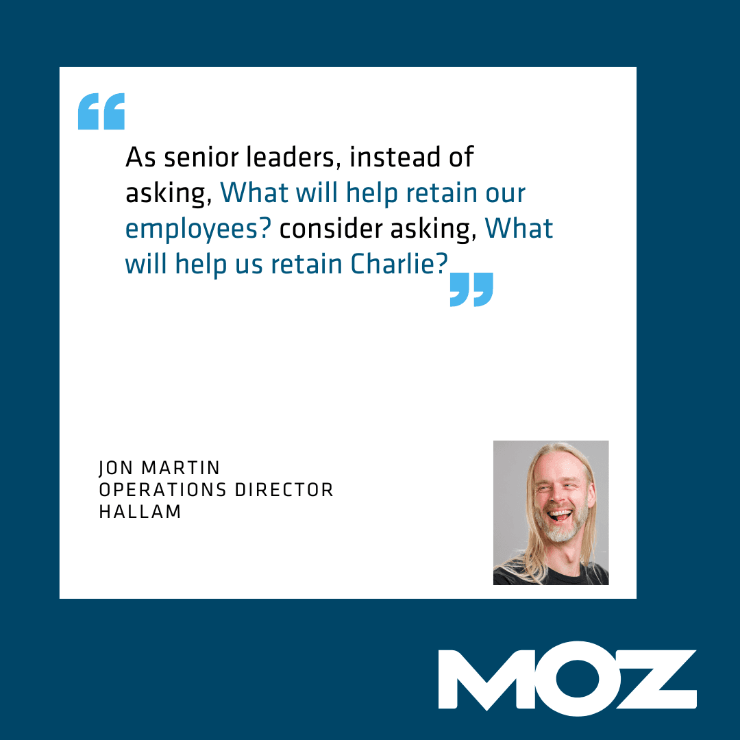 Image showing Jon Martin quote on employee retention