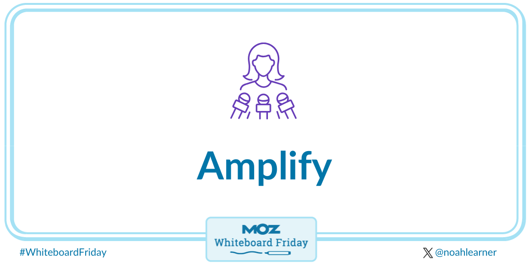 The fourth soft skill is to amplify