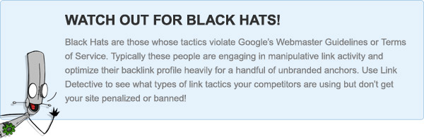 Watch out for black hats!