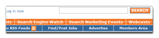 Search Engine Watch search box