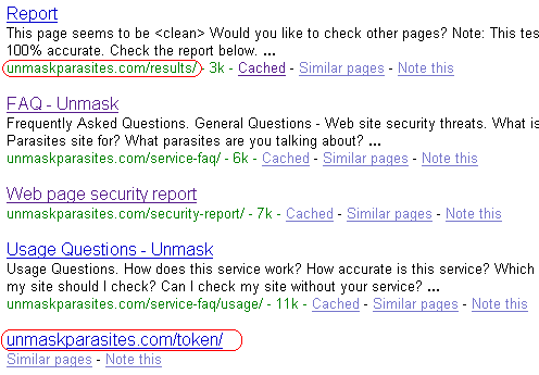 Indexed AJAX URLs
