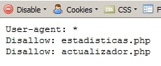 weird robot.txt