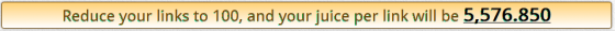 Reduce internal links