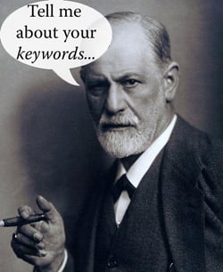 Freud psychoanalysis 'tell me about your keywords'