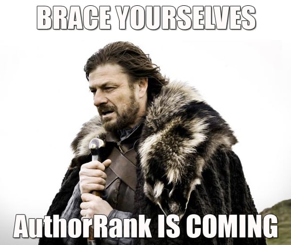 Brace yourselves; AuthorRank is Coming