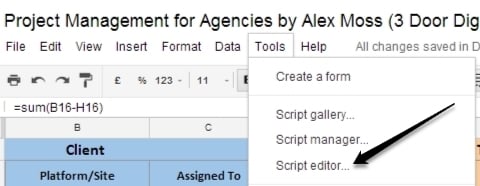 Script Editor