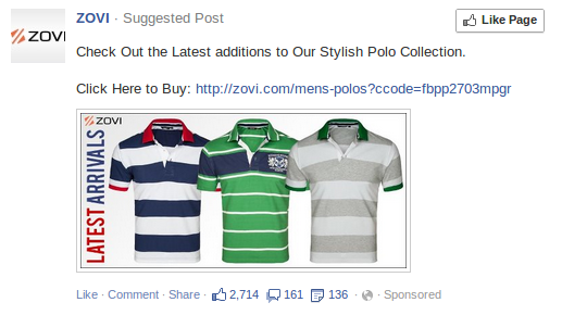 Facebook Page Post Ads