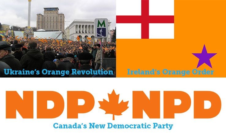 orange in politics