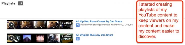 youtube playlists