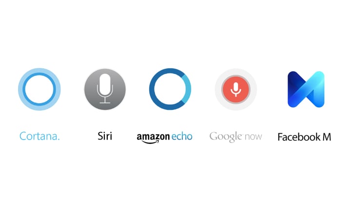 The 5 tech giants have all built an Intelligent Personal Assistant